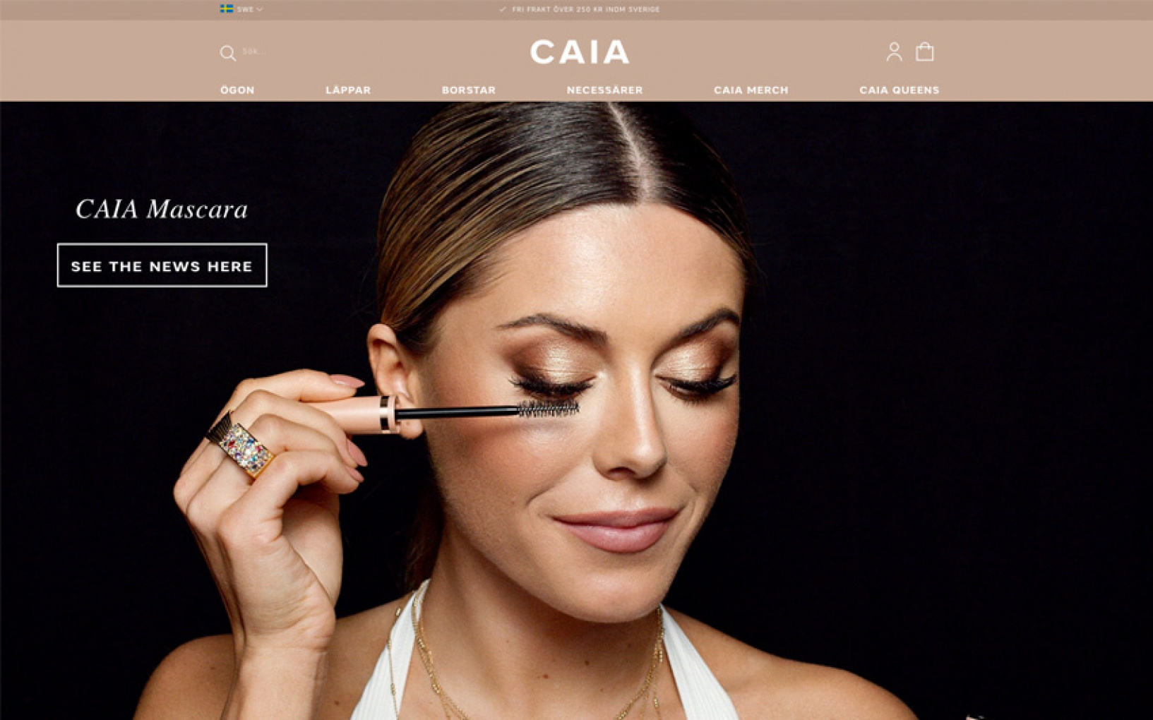 CAIA tar klivet ut i världen