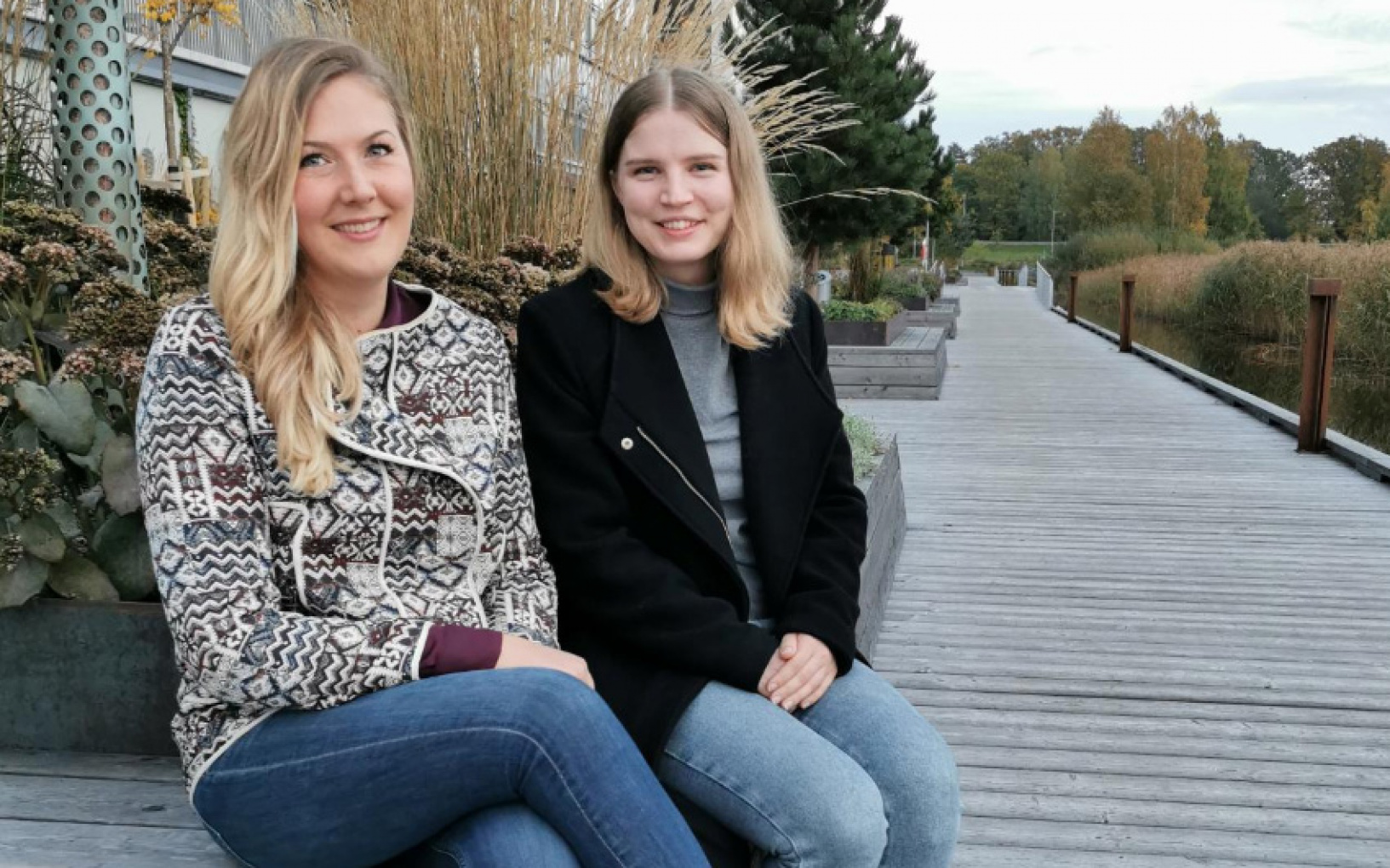 Frontend med Jennifer och Caroline