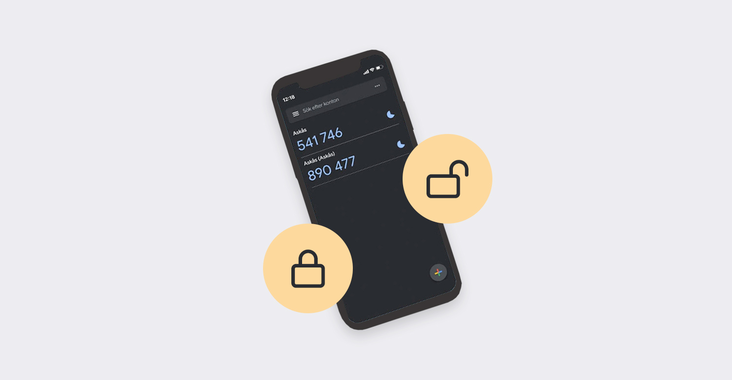 Tvåfaktorsautentisering 2FA i gruppen Funktioner hos Askås I&R AB (askas_0034)