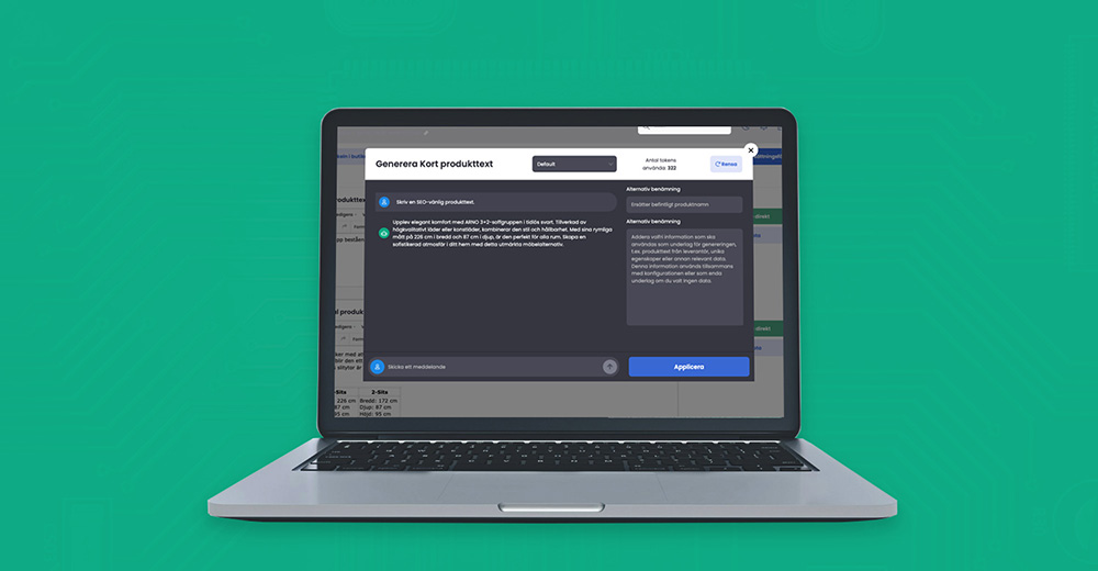 AI - Produkttexter i gruppen Funktioner hos Askås I&R AB (askas_AIgenerering)