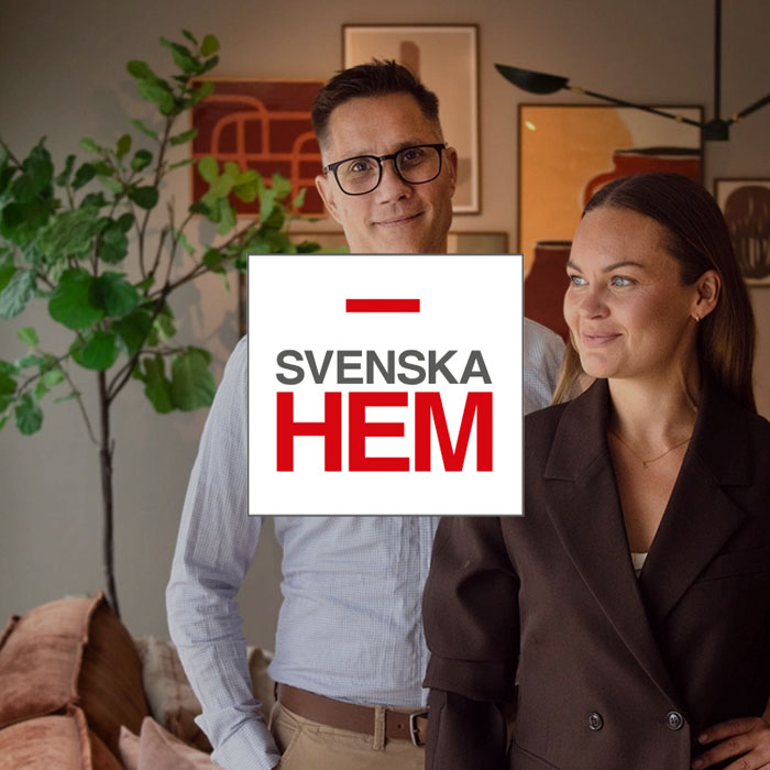 Mattias Hortberg och Rebecca Wohlin, Svenska Hem