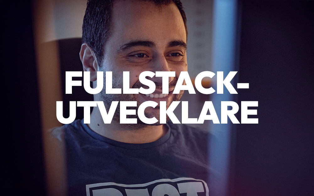 Erfaren fullstack-utvecklare med fokus på React/Next. js