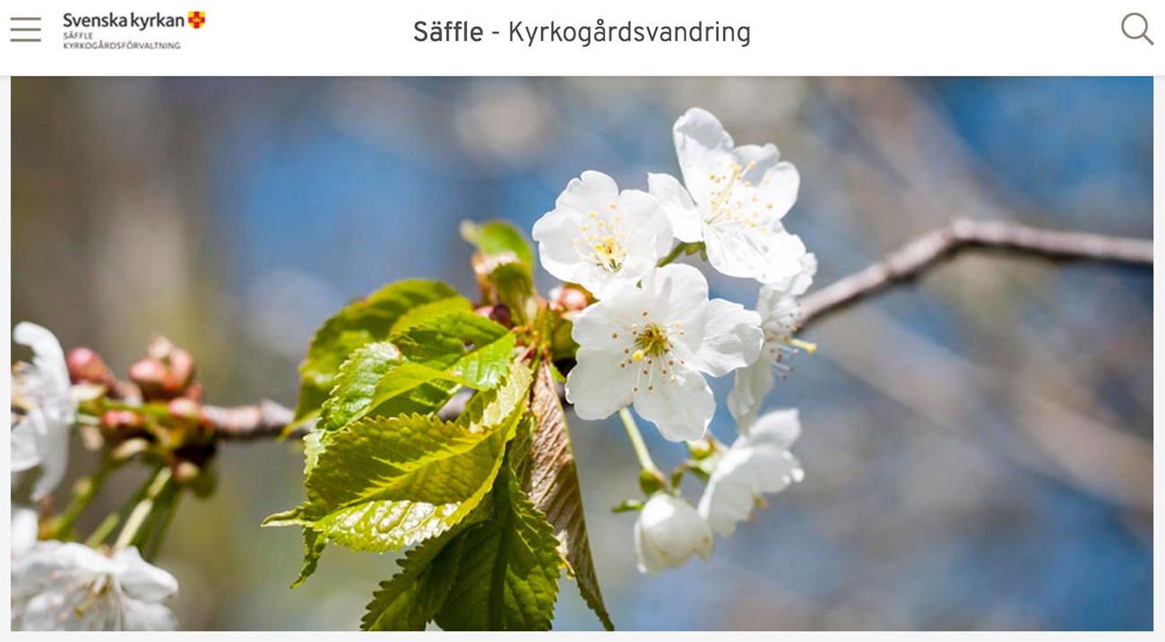kyrkogardsvandring.se Askås har utvecklat kyrkogardsvandring.se