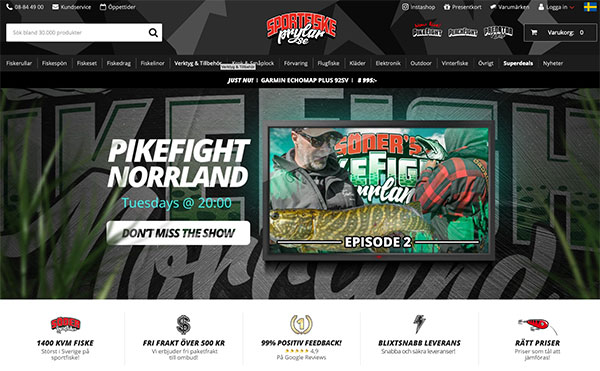 https://www.sportfiskeprylar.se/ Sportfiskeprylar Årets e-handlare inom sport