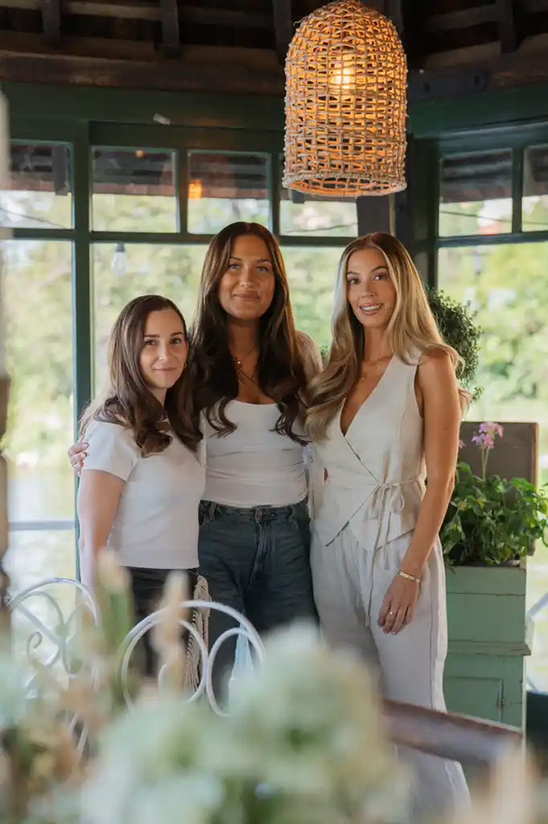 Sandra Silbersky, Cajsa Högberg och Josephine Qvist.
