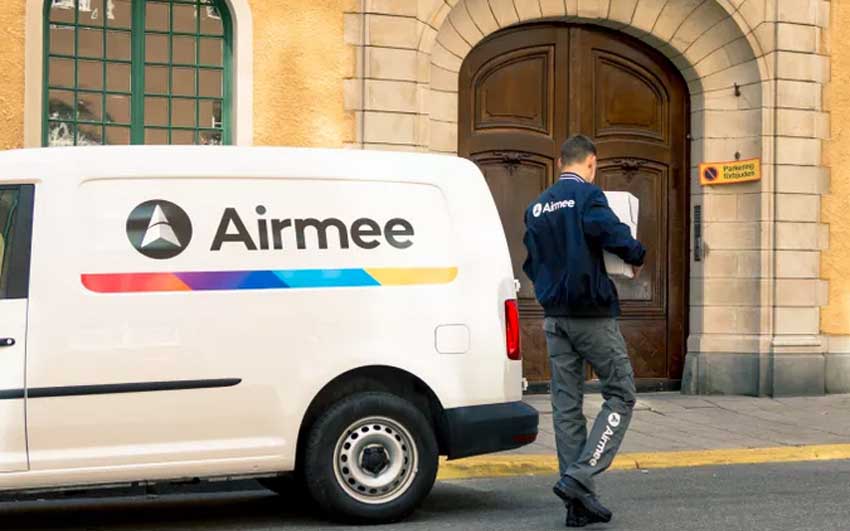 Snabbt och hållbart för Airmee