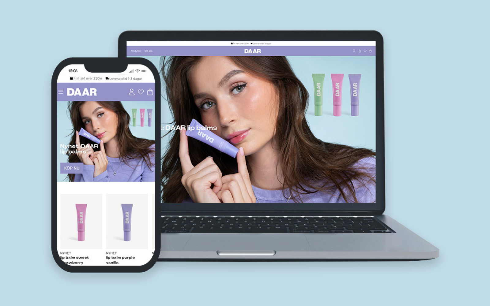 DAAR Cosmetics i gruppen Referenser hos Askås I&R AB (askas_daar)