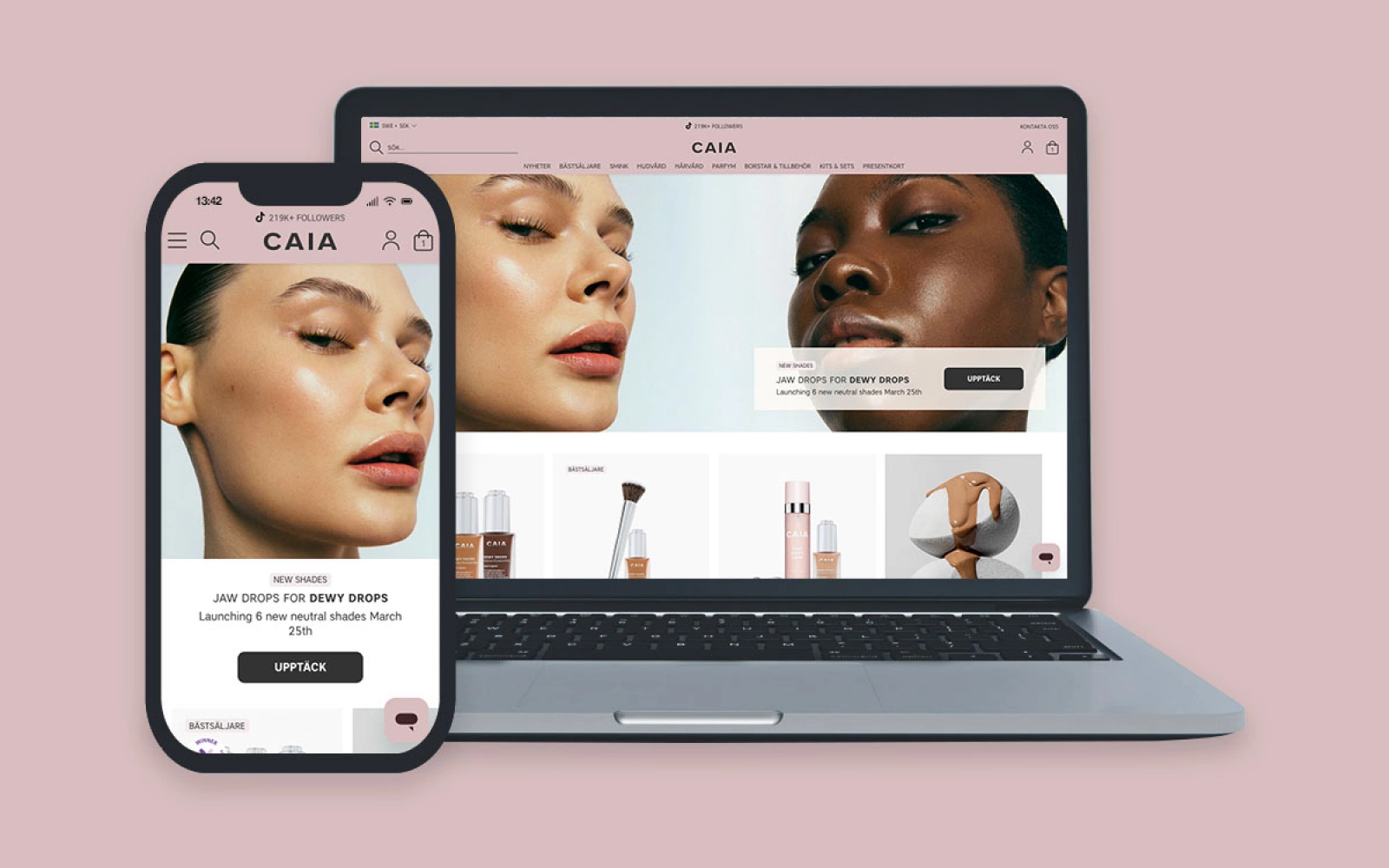 Caia Cosmetics i gruppen Referenser hos Askås I&R AB (ref_caia)