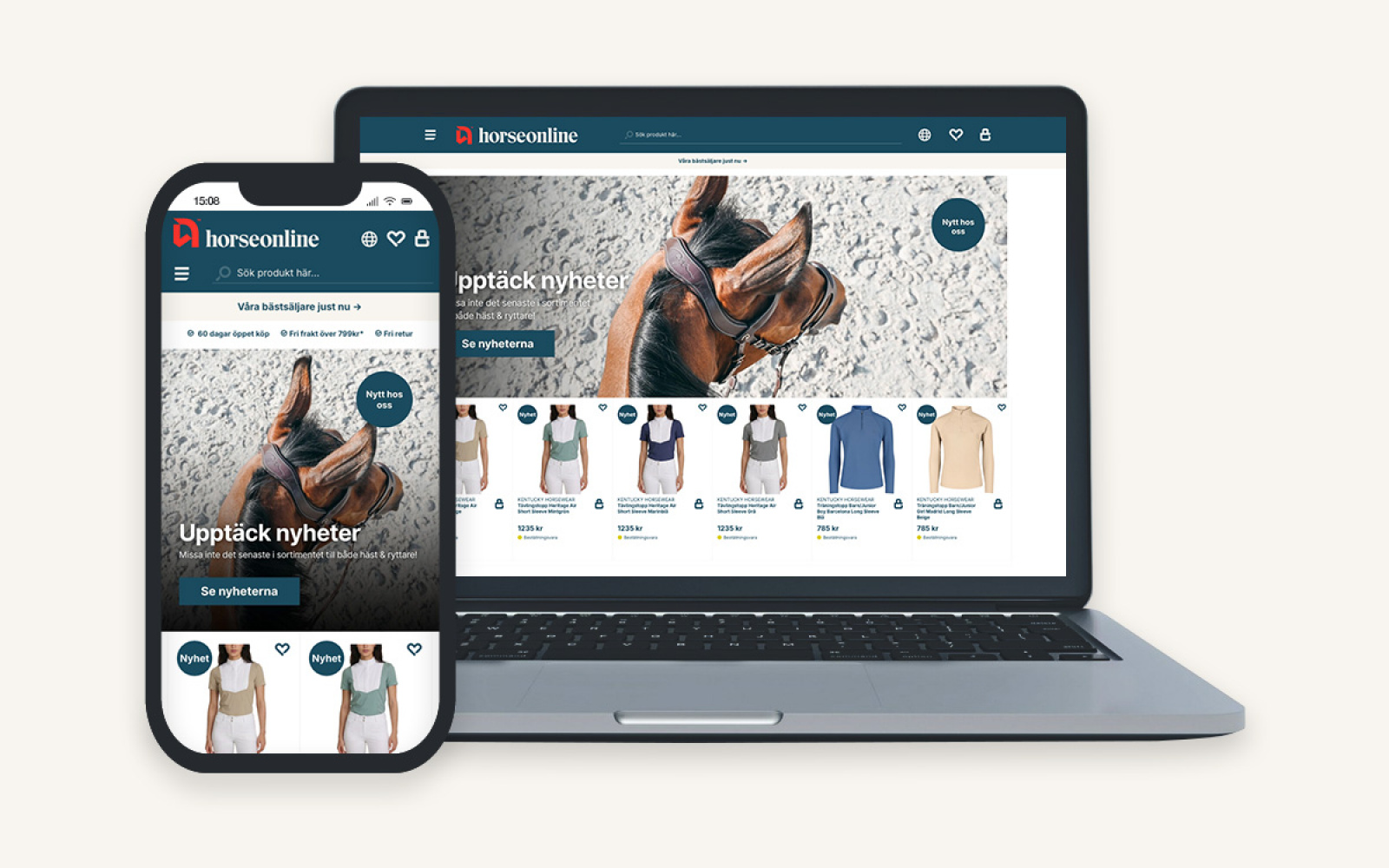 Horseonline i gruppen Referenser hos Askås I&R AB (ref_horseonline)