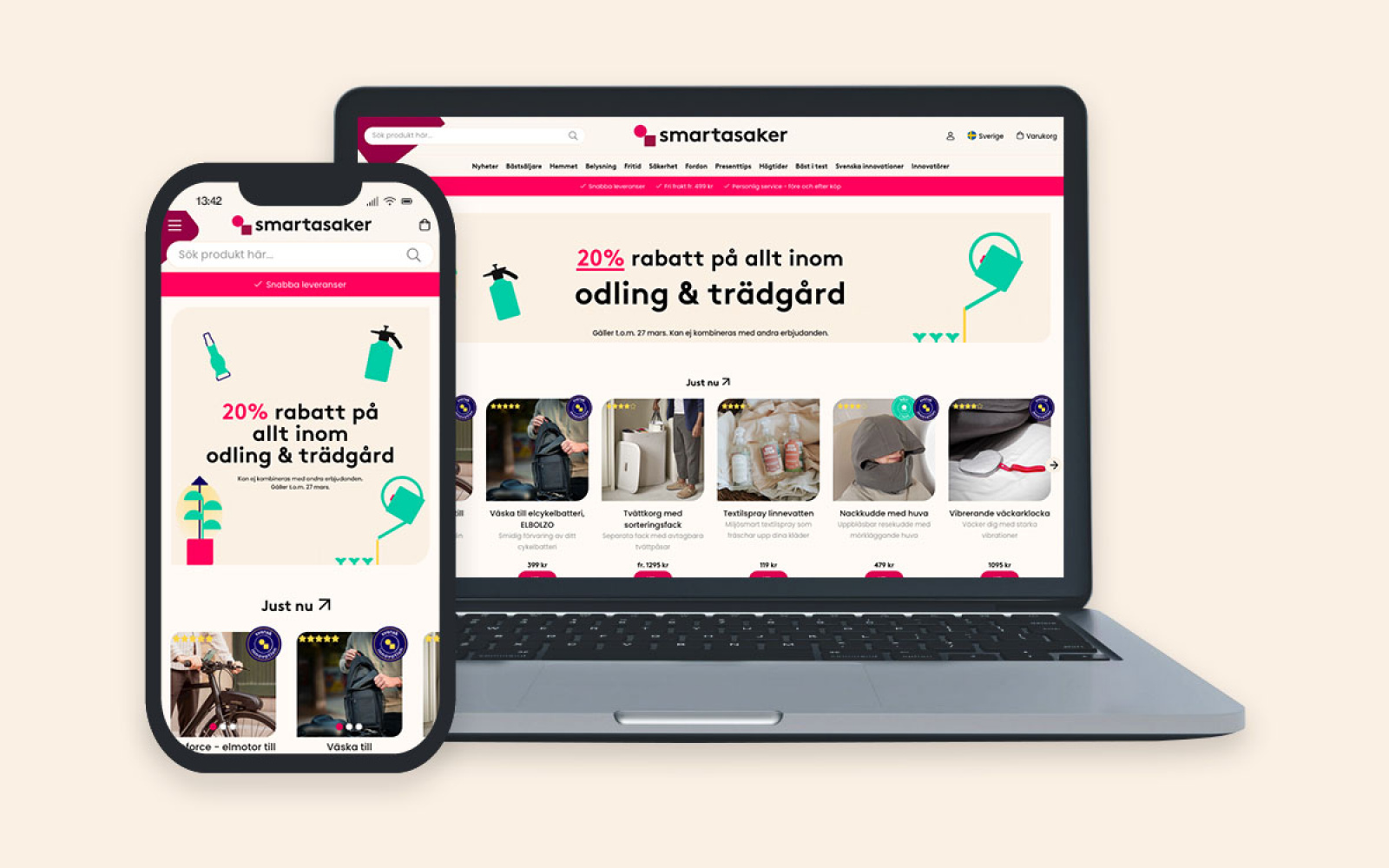 Smarta Saker - Askås e-handelsplattform