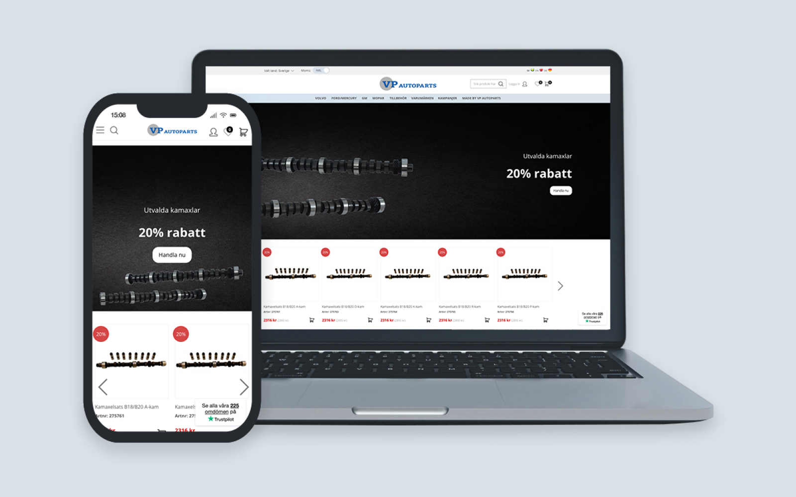 VP Autoparts i gruppen Referenser hos Askås I&R AB (ref_vpautoparts)